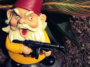 Scarface Lawn Gnome 1