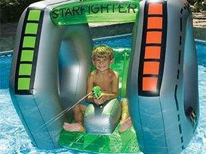Spaceship Inflatable Pool Toy | Million Dollar Gift Ideas