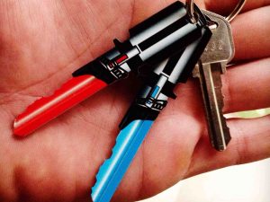 Star Wars Lightsaber House Keys | Million Dollar Gift Ideas