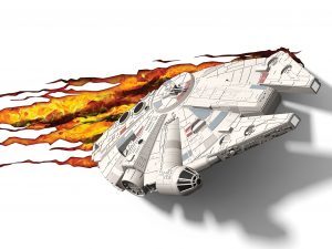 Star Wars Millennium Falcon 3D Light | Million Dollar Gift Ideas
