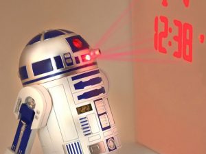 Star Wars R2-D2 Projection Alarm Clock | Million Dollar Gift Ideas