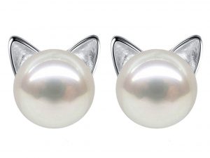 Sterling Silver Cat Earrings | Million Dollar Gift Ideas