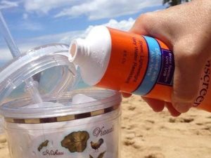 Sunscreen Bottle Flask | Million Dollar Gift Ideas