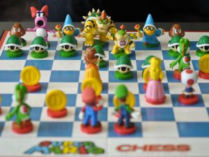 Super Mario Bros Chess Board | Million Dollar Gift Ideas