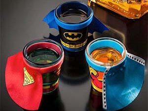 Superhero Shot Glasses | Million Dollar Gift Ideas