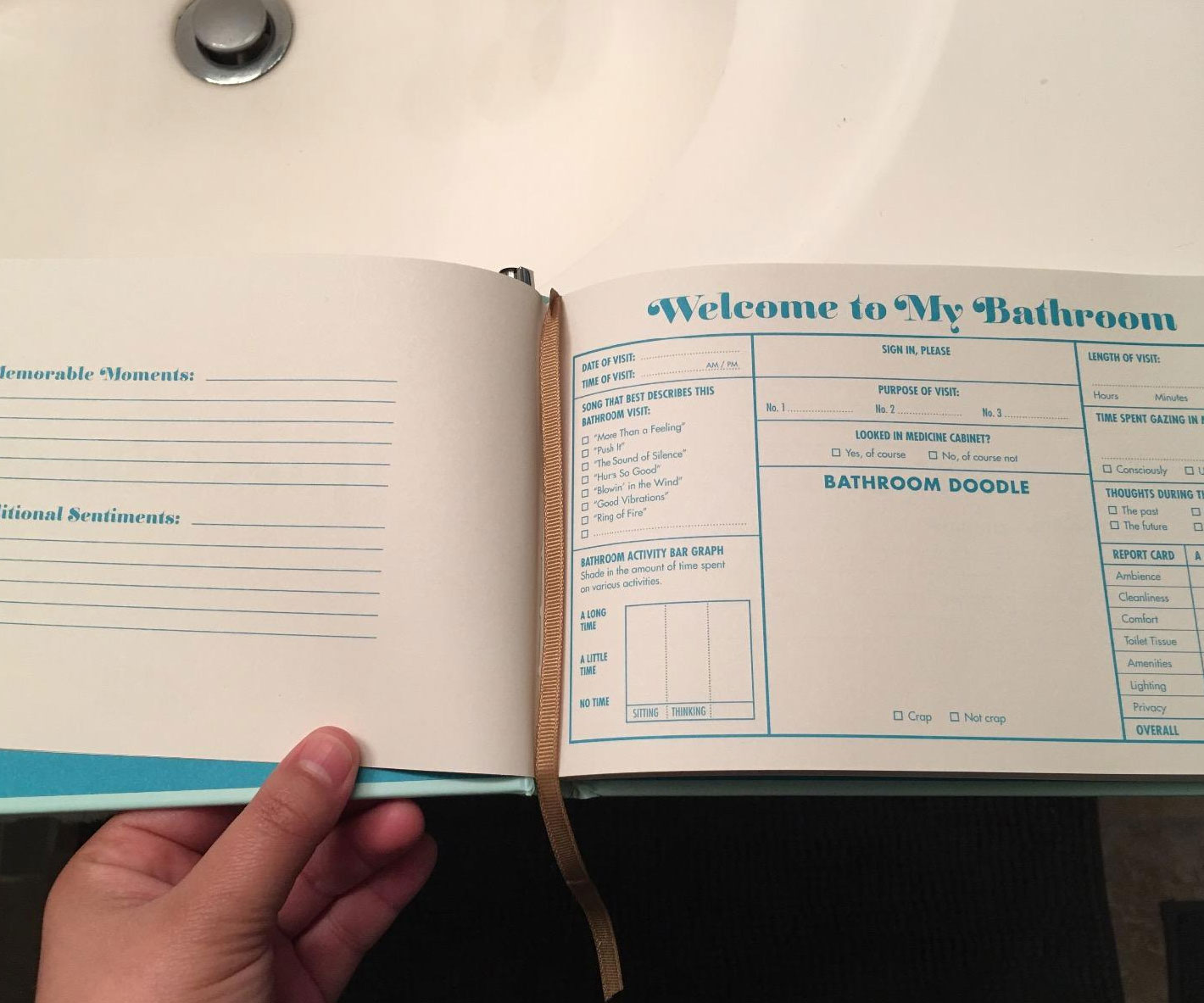 The Bathroom Guest Book 1