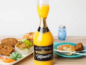 The Bottomless Mimosa Glass | Million Dollar Gift Ideas