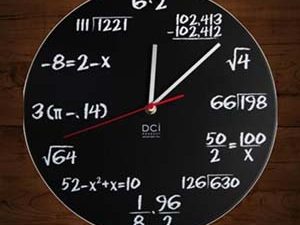 The Math Clock | Million Dollar Gift Ideas