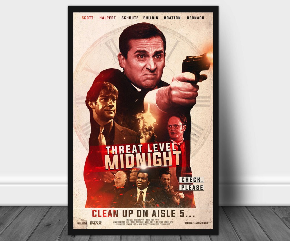 Threat Level Midnight Movie Poster