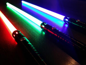 Ultra Realistic Dueling Lightsabers 1