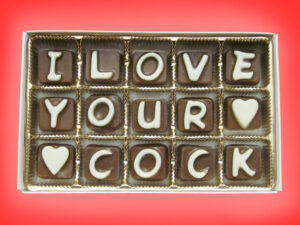 Valentine’s Custom Chocolate Messages | Million Dollar Gift Ideas