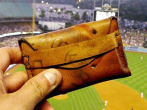 Vintage Baseball Glove Wallet | Million Dollar Gift Ideas