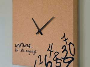 Whatever Wall Clock | Million Dollar Gift Ideas