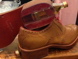 Whiskey Bottle Compartment Shoes | Million Dollar Gift Ideas